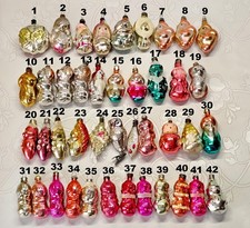 Soviet vintage glass christmas