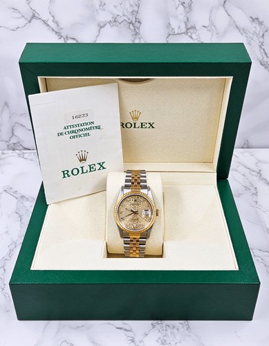Rolex datejust men steel - men's,