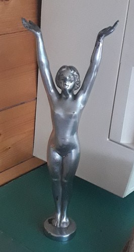 Nude female diver swimmer art - female,