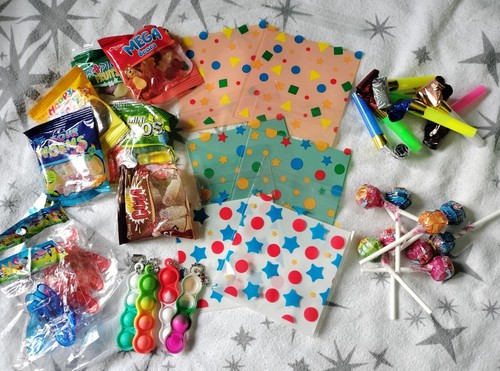 Mini party bags - party, filled