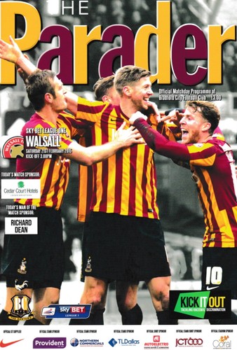 Bradford city walsall 15 - city, 14/15