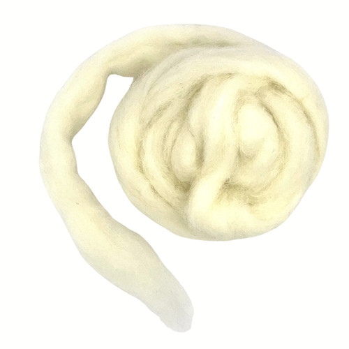 Corriedale wool sliver - corriedale,