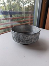 Vintage Norwegian Pewter Bowl