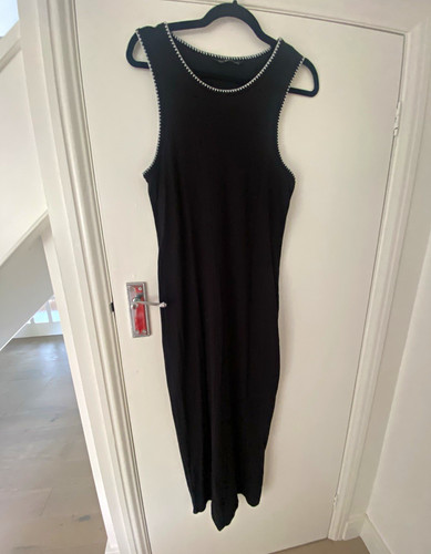 Women black ribbed - f&f,