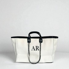 Personalised Large Canvas Tote