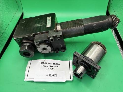 Traub vdi turret - live, tool