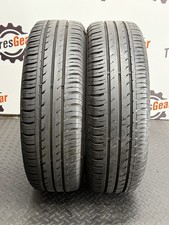 2x 185 65 R15 88T CONTINENTAL CONTIECO CONTACT3 5-6mm TESTED OLD STOCK