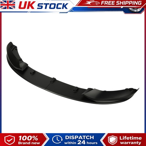 Front air dam matte black - air,