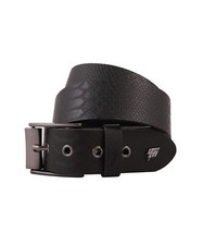 Adder Printed Leather Belt
