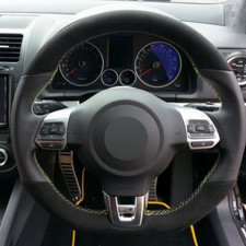 Alcantara Steering Wheel Cover