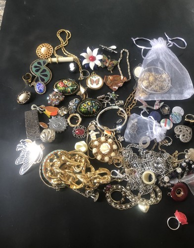 Job lot costume jewllery - job,