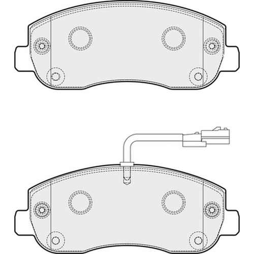 Brake pads set for - brake,