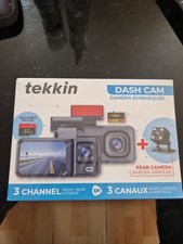 Tekkin 3-Channel Car DVR HD