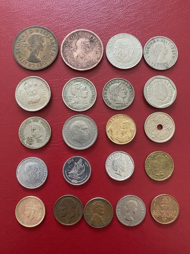 Old coins world - world, joblot