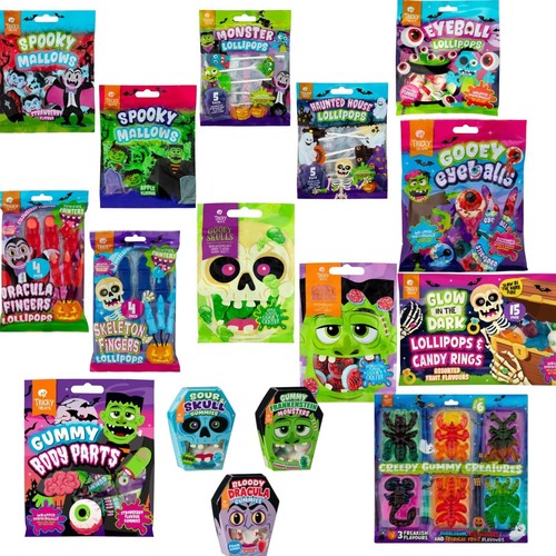 Halloween gummy lollipops - halloween, gummy,lollipops