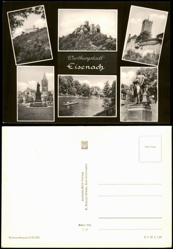 Eisenach wartburgstadt - eisenach,