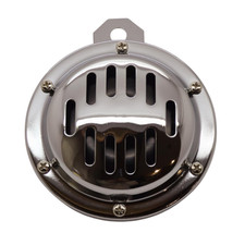 Emgo Classic Chrome Plated 6v Horn 4" Inch (100mm) Car Motorcycle 90mm Bracket
