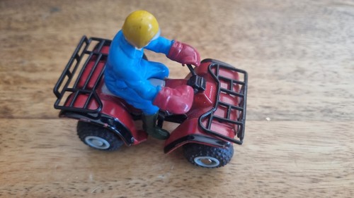 Vintage britains quad - quad, bigred