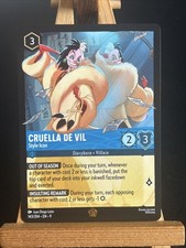 143/204 Cruella De Vil - Style Icon - Legendary - Fabled - Disney Lorcana