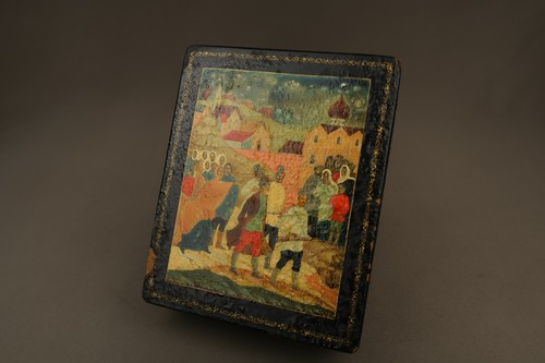 Antique russian mstera - antique, lacquer