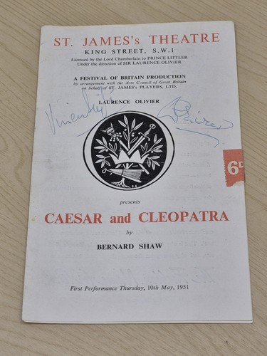Anthony cleopatra signed - &,