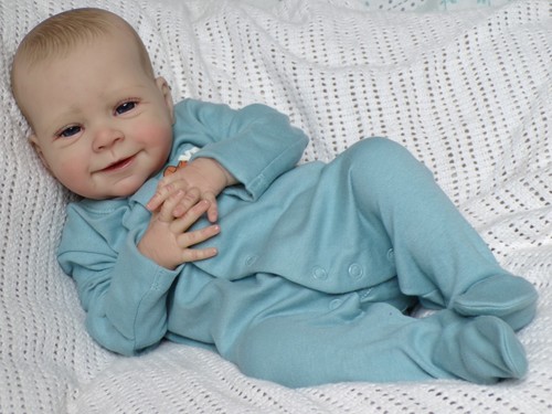 Reborn baby boy doll - baby,
