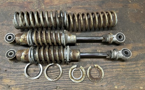 Kawasaki ke125 rear shocks - kawasaki,