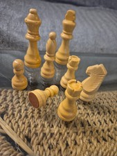Wood Chess Pieces Set Staunton