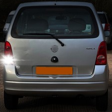 1 Pcs White Reverse Light Bulbs LED CANBUS 1156 382 P21W BA15s Fits For Agila A