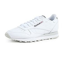 Reebok Unisex Mens Classic GY0955 Casual Trainers White 6.5 & 7.5