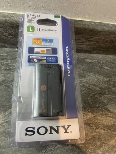 Sony f770 genuine handycam - np-f770,