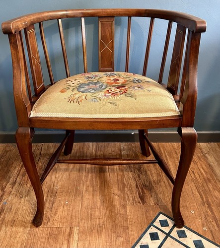 Edwardian antique bow backed - antique,
