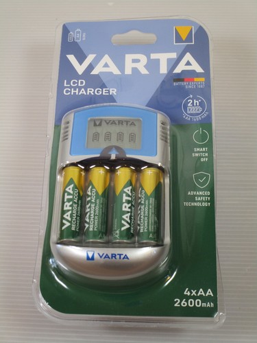 Varta lcd charger uk plug - varta,