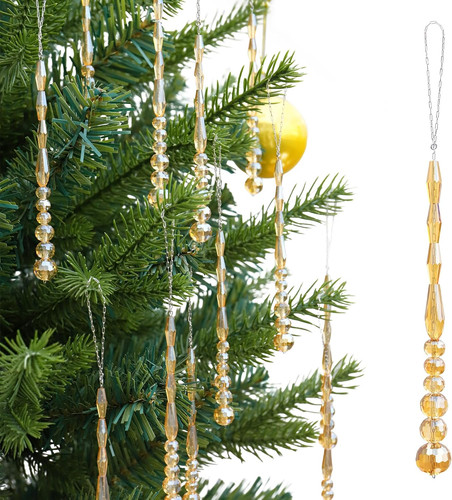 12pcs crystal icicle christmas - 12pcs,