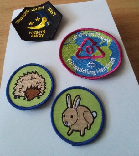 Girlguiding badges