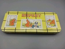 1990s Rupert Bear Pencil Tin