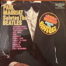 Vinyl LP - Paul Mauriat Salutes The Beatles - Original 1972 Recording in Sleeve