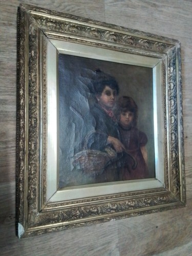 Victorian oil canvas 2 - on,