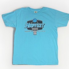 Hoopfest T Shirt Size Large Blue Knoxville TN USA Basketball 