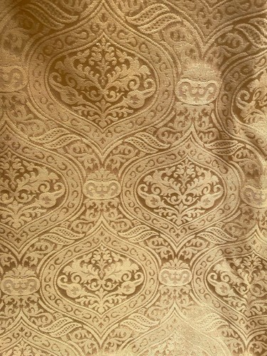 Pair gold jacquard damask - jacquard,