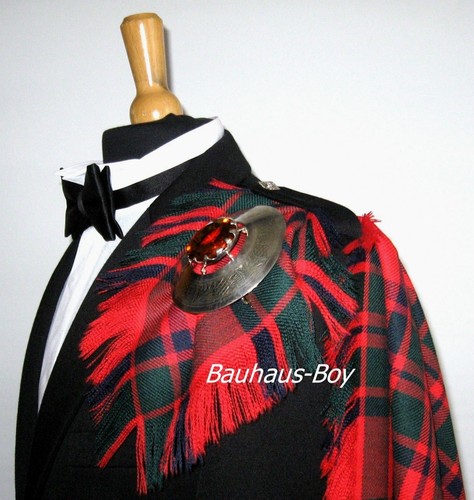 Fly plaid tartan macintosh - fly,