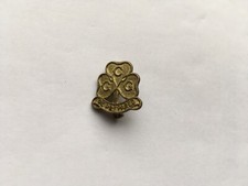 C1930s VINTAGE C.G.G.(CANADIAN GIRL GUIDES)BRASS PIN BADGE