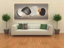 Black White Abstract Stones