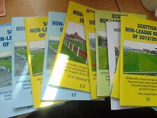 Updated 23/5/2023, Scottish Non-League Football Review - Choose Years from Menu