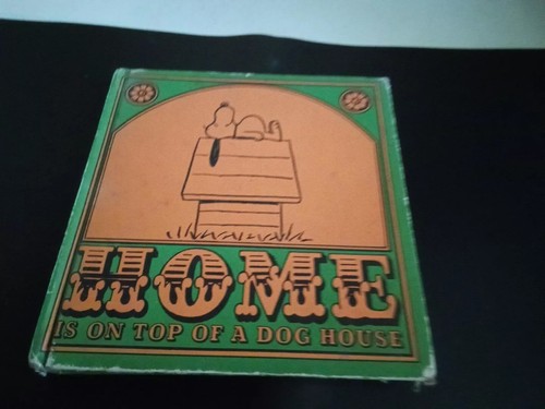 Peanuts snoopy home is - peanuts, snoopy,