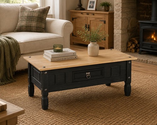 Corona coffee table black - table,