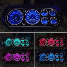 For Ford CAPRI Escort GT Sport Super Mk1 Gauge Cluster Dash LED Bulbs Light