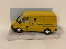 Schabak Yellow Transit Van 1:35 Diecast Model