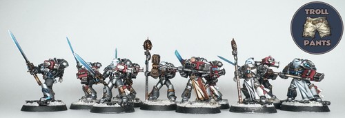 Grey knights purifier squad - knights, 10