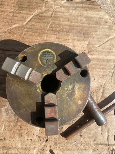 10tpi burnerd 3 jaw lathe - 1",